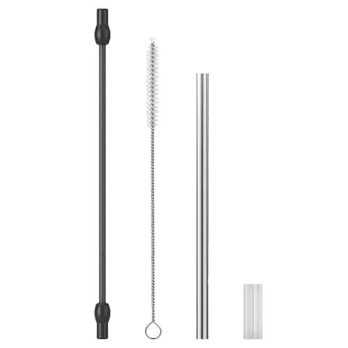 Jubilofex Manguera de reemplazo de tubo de leche | Conjunto de tubo de leche con de limpieza: accesorios de la máquina de café, piezas de repuesto para entusiastas