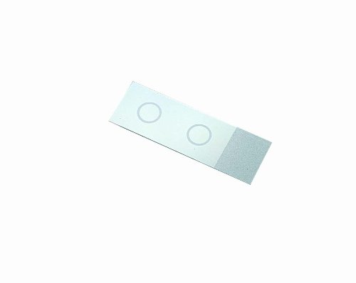 Thomas 2961-001 Antibody Test Microscope Slide with 15mm Rings, 3" Length x 1" Width x 0.96 - 1.06mm Thick (Case of 10, 144 per Pack)