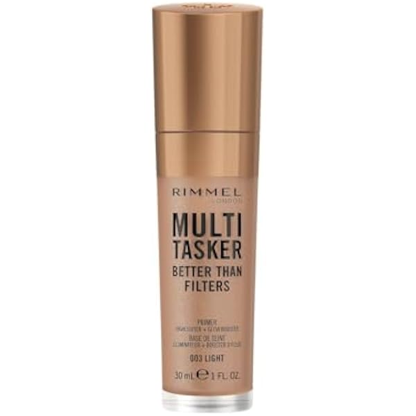 Rimmel Multi Tasker Better Than Filters праймер усилитель сияния хайлайтер 3-в-1 003 Light 30 мл