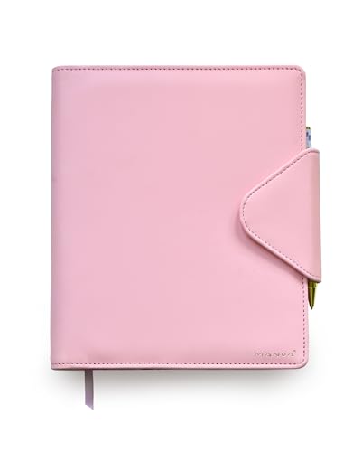 MANOA® Planner 'BELLA' de 6 anillas - archivador con hojas de Agenda 2026 (Diaria (Solo cover con hojas diarias))