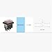 HY12-9-7 125/250V 18/12A 4 Pins Waterproof Rocker Switch ON Off Pushbutton Switches for Electric Tool Machine Equipment(2Pieces)
