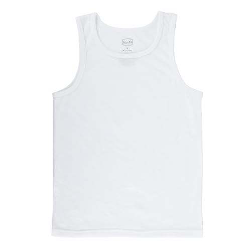 TRIMFIT Basics Boys' 5 Pack Color A-Shirt Tank Top Undershirts2