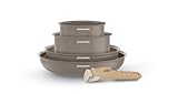 Poêles 22-26 cm : Les poêles de 22 et 26 cm sont idéales pour saisir, frémir ou faire revenir vos aliments, leur taille généreuse permet de cuisiner pour toute la famille, tout en assurant une répartition uniforme de la chaleur pour des résultats parfaits à chaque utilisation