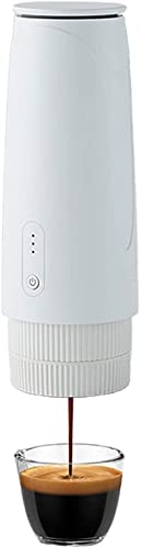 JSY Mini Máquina de Café Máquina automática portátil Capsule Coffee Machine Espresso Home Pequeña Mini Oficina Máquina…