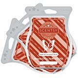 Scentsy, Apple & Cinnamon Sticks, Wickless Candle Tart Warmer Wax 3.2 Oz Bar, 3-pack (3)