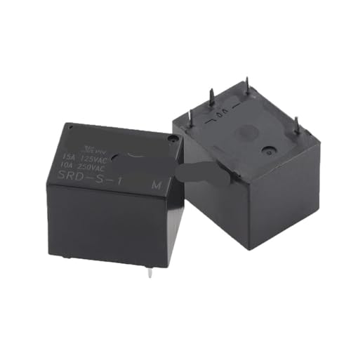 Relés de 4 pines SRD-S-105DM 5V interruptor electromagnético 10A para electrónica 24V
