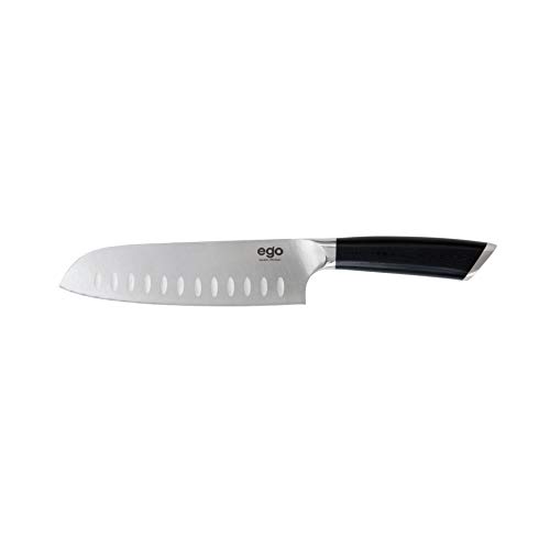 Foto von Wilfa EGO Sandvik Santokumesser - 18cm lange Klinge, aus hochwertigem Sandvik12C27 Messerstahl, Klingenhärte: HRC: 58±2