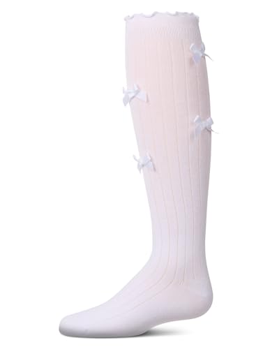MeMoi Girls' All Over Bow Knee High Socks