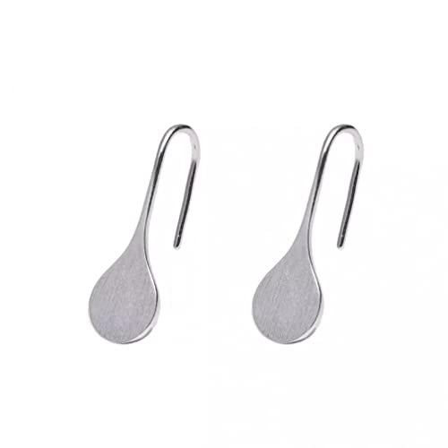Boucle d'oreille géométrique en argent sterling pour femmes et mariées