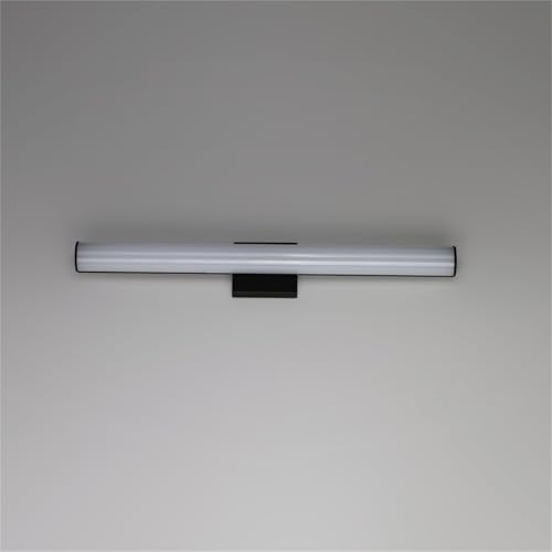 Image of Maxim Lighting Rail 24 inch Bath Vanity Light | Black Aluminum Finish | Transitional Indoor Light Fixture | Ideal for Bathrooms & Powder Rooms | Dimmable Damp Rated | Home Decor Light Fixture | 52102BK