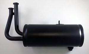 Kawasaki Mule Exhaust Muffler w/ Gaskets KAF620 18090-1912 2510 2500