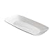 Corelle Square Round 10-1/2-inch Serving Tray, Pure White (Pack of 6)