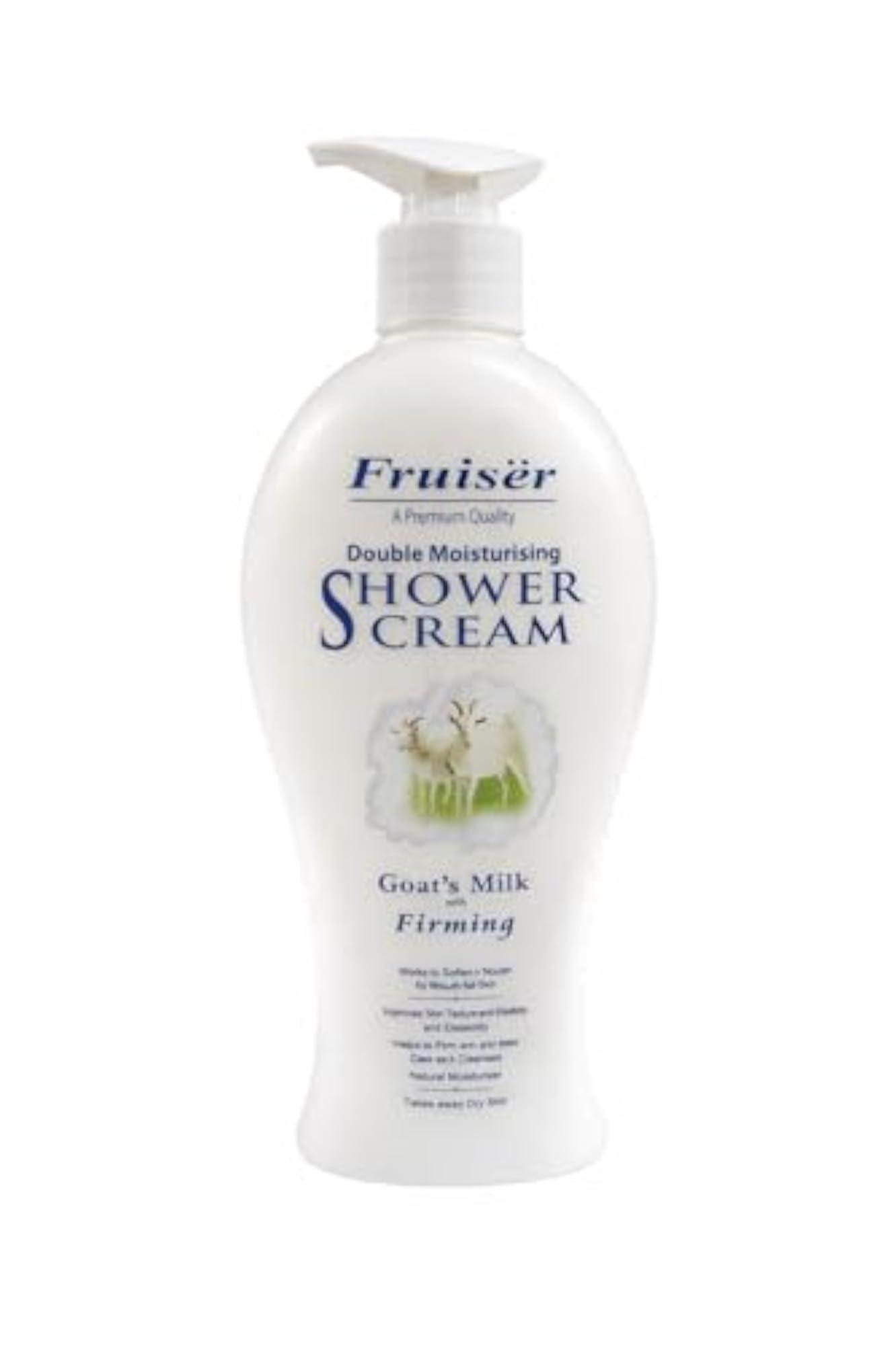 Double Moisturising Goat's Milk Shower Cream, 450 ml