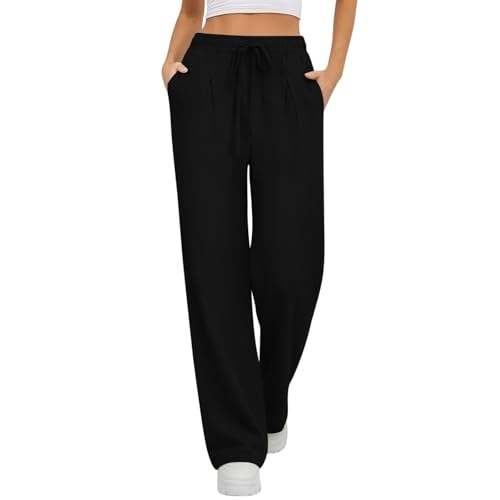 Pantalon en lin beige pour vos journées d'été décontractées