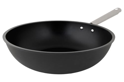 Cosy & Trendy Wok de aluminio reciclado antiadherente, Ecodura, D28 cm