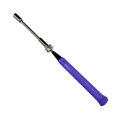 Raqueta de bádminton magnética para entrenamiento de swing – Raqueta de bádminton | Herramienta de entrenamiento de raqueta | Barra de entrenamiento de silicona antideslizante con retroalimentación de