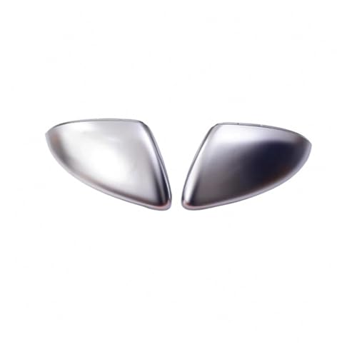 Paire cache rétroviseur latéral pour VW Golf 7 MK7 7.5 GTI 2013-2019 garniture argent