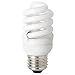 SpringLamp Compact Fluorescent Lamp, 13 watt, 120 volt AC, T2, Medium Screw (E26) Base, 825 lumens