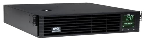 Eaton Tripp Lite SMART2200RMXL2U 2200VA 1950W UPS, Sine Wave 120V, 8 Outlets, 2U Rack Extended Run, AVR, LCD, USB & DB9, Network Option, ACE 3 Year Warranty Included