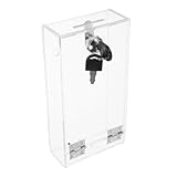 LOORGVEL Handy-aufbewahrungsbox Handy-schließfach Telefon-schließfach Aufbewahrungsschrank Mit Schloss Aufbewahrungsschrank Für Mobiltelefone Lockbox Telefon Schrank Transparent