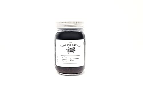 The Elderberry Co. Elderberry Syrup with Aronia Berries (16 oz.) - Natural Immune Support for Kids and Adults