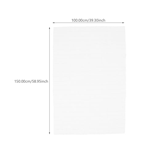 Image of SEWACC 1pc Crochet mesh Fabric Hook Rug mesh Rug Making Blank Weaving Tapestry hooking Canvas Blank Floor Knit Fabric Tapestry DIY Cloth Carpet Locker