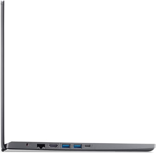 Image of acer Aspire 5 A515-57-598B Slim Laptop - 15.6 inch Full HD IPS Display - 12th Gen Intel i5-12450H Octa Core Processor - 16GB DDR4-512GB NVMe SSD - WiFi 6 - Amazon Alexa - Windows 11 Home, Gray