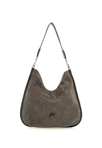 Sac pour femme en cuir Gabs G011680T2 Ariana Bicolor Black Tonizinc TG M