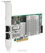 Adaptador de servidor BLUETECH 586444-001 NC550 SFP de doble puerto 10GbE