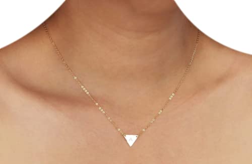Triangle Layered Necklace 