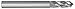 Monster Tool - 208-647500 - Carbide Drill Mill, 3/4", 4FL, Single
