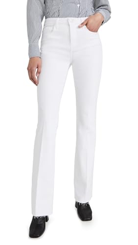 L'AGENCE Women's Ruth Straight Raw Hem Jeans
