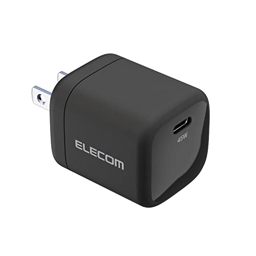 Amazon | エレコム USB PD対応 充電器 45W Type-C×1 小型 軽量