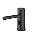 Fontana Matte Black Commercial Grade Restroom Deck Mounted Touchless Sensor Faucet