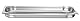HENDI Gastronormbehälter, Temperaturbeständig von -40° bis 300°C, Heissluftöfen-Kühl- und Tiefkühlschränken-Chafing Dishes-Bain Marie, 5L, GN 1/1, 530x325x(H)40mm, Edelstahl