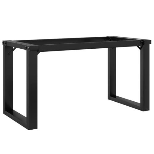 vidaXL Patas de mesa de centro estructura O acero 70x30x43 cm