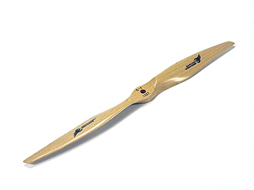 Hélice de madera eléctrica 15x7 CCW para avión radiocontrol pack de 2
