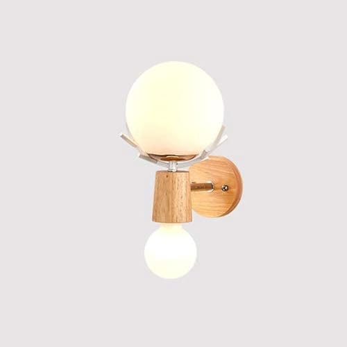 Applique murale E27 en fer forgé, luminaire contemporain haut de gamme