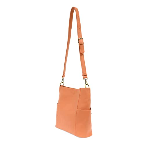 Image of Joy Susan Side-Pocket Bucket Bag: Kayleigh Crossbody