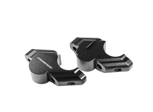 Rehausseurs de guidon pour Tracer 9 GT 2021-2023 adaptateur de serrage noir