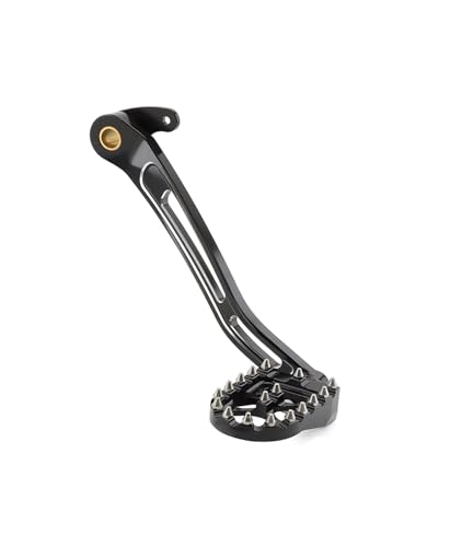 Bras de frein moto pour Fat Bob 114 et Softail - Levier de pédale FXFBS FXLRST noir et blanc