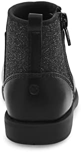 Stride Rite Girls Lucy 3 Fashion Boot, Black, 4 Toddler | Image 2