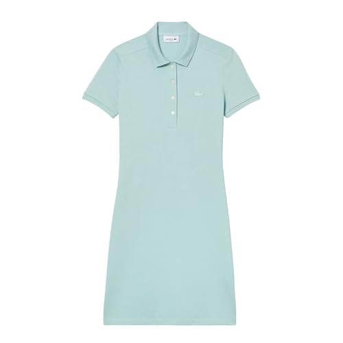 Image of Lacoste Women's Slim Fit Stretch Petit Pique Polo Dress