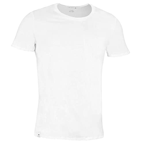 Lacoste Th3451 Top de Pijama, Blanco (001), XXL (Pack de 3) para Hombre