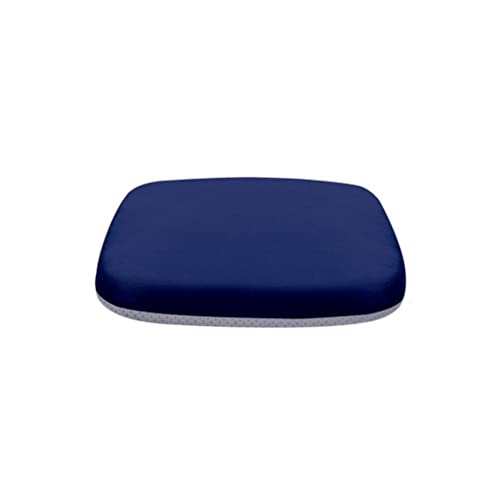 Soulager le mal de dos en bureau : coussin en mousse à mémoire de forme XMING bleu