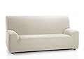 Martina Home Copridivano elastico Tunez, tessuto, avorio, 3 posti (da 170 a 220 cm)