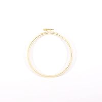 Vaessen Creative Bambus Stickrahmen zum Basteln, Ø 15 cm, Traumfänger, Kreuzstich Rahmen, Kranz Ring für Makramee Wand hängend, häkeln, Boho-Dekor und mehr