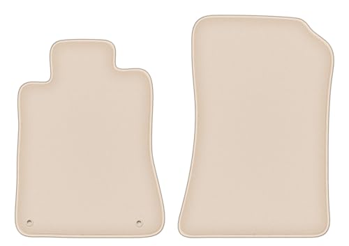 Tapis de voiture Mercedes SL R129 Roadster 1998-2002 velours beige