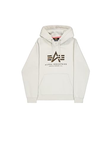 Sweatshirt à capuche Alpha Industries anti-déformation sweat durable coton