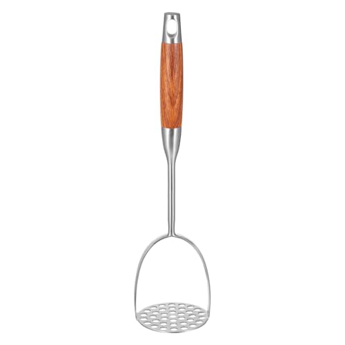 TOKIDNY Trituradora de Patatas Manual de Acero Inoxidable Prensador para Puré de Papas Herramienta Portátil para Cocina Casera Colores Surtidos Apta para Bebés y Almacenamiento Fácil
